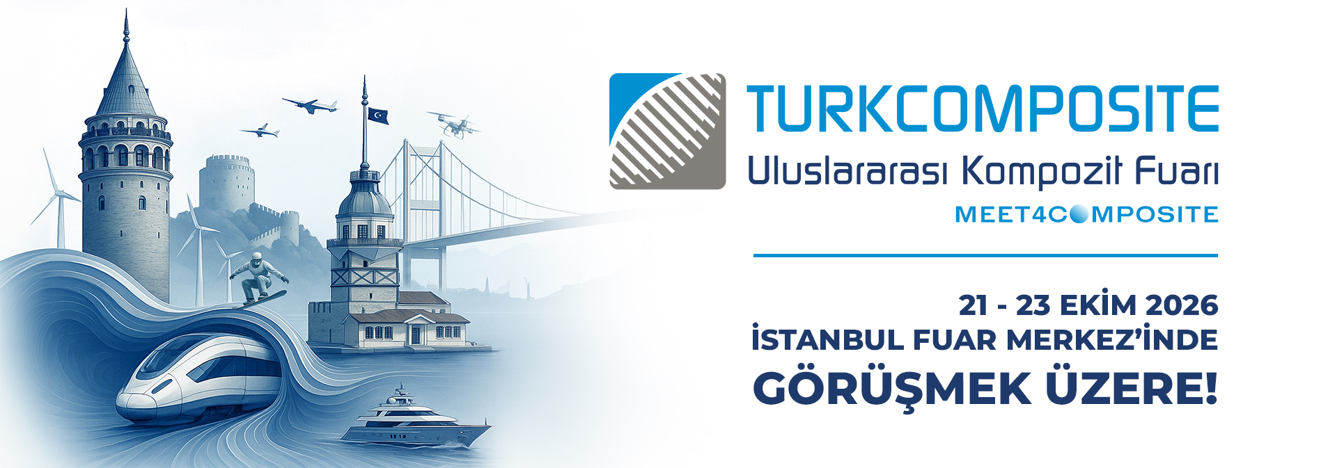 Kompozit Sanayicileri Derneği duyuru bannerı