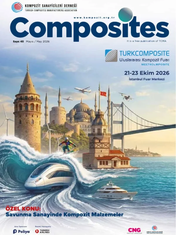 Composites Dergisi Sayı 45 kapağı